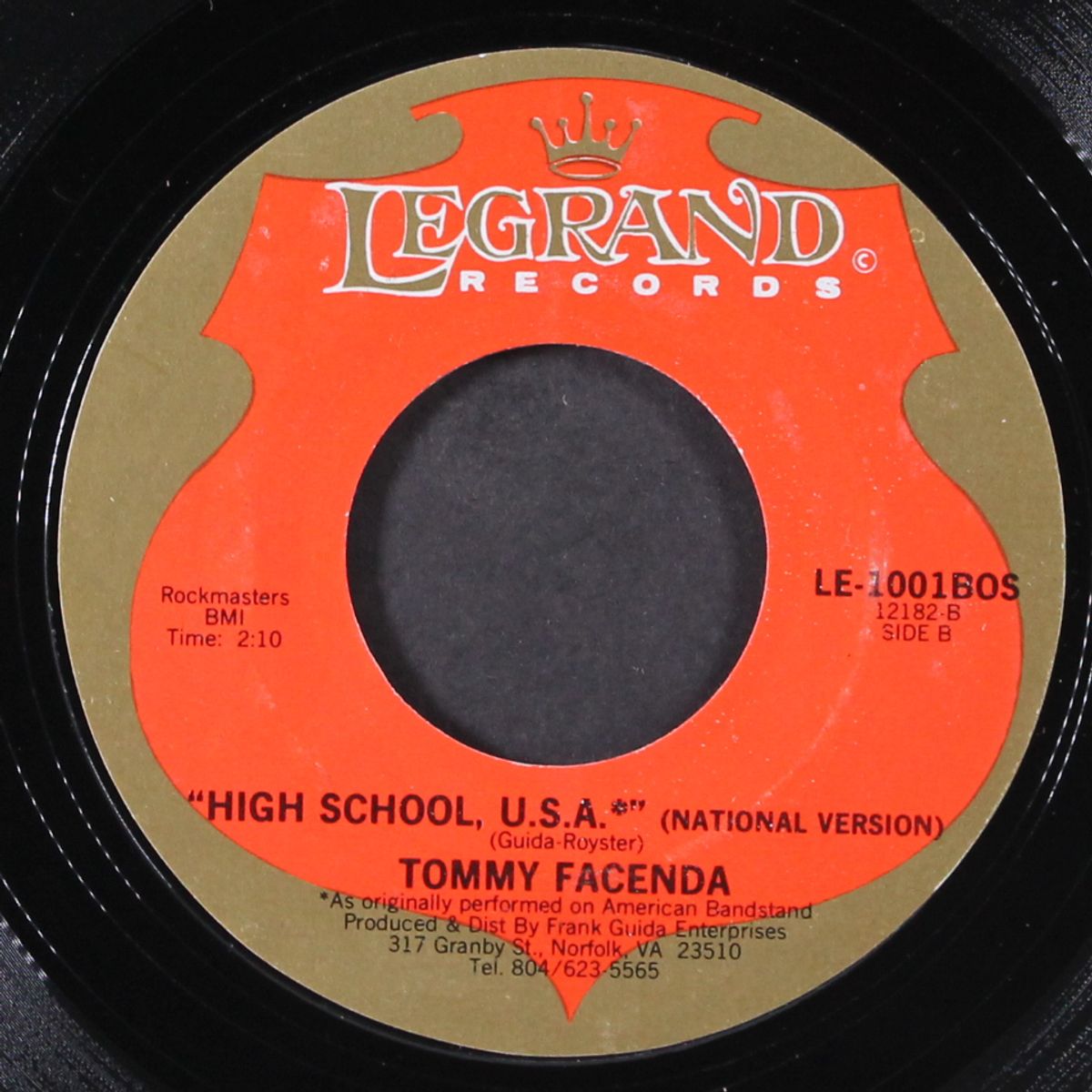 high school usa (boston) / national ver. by TOMMY FACENDA