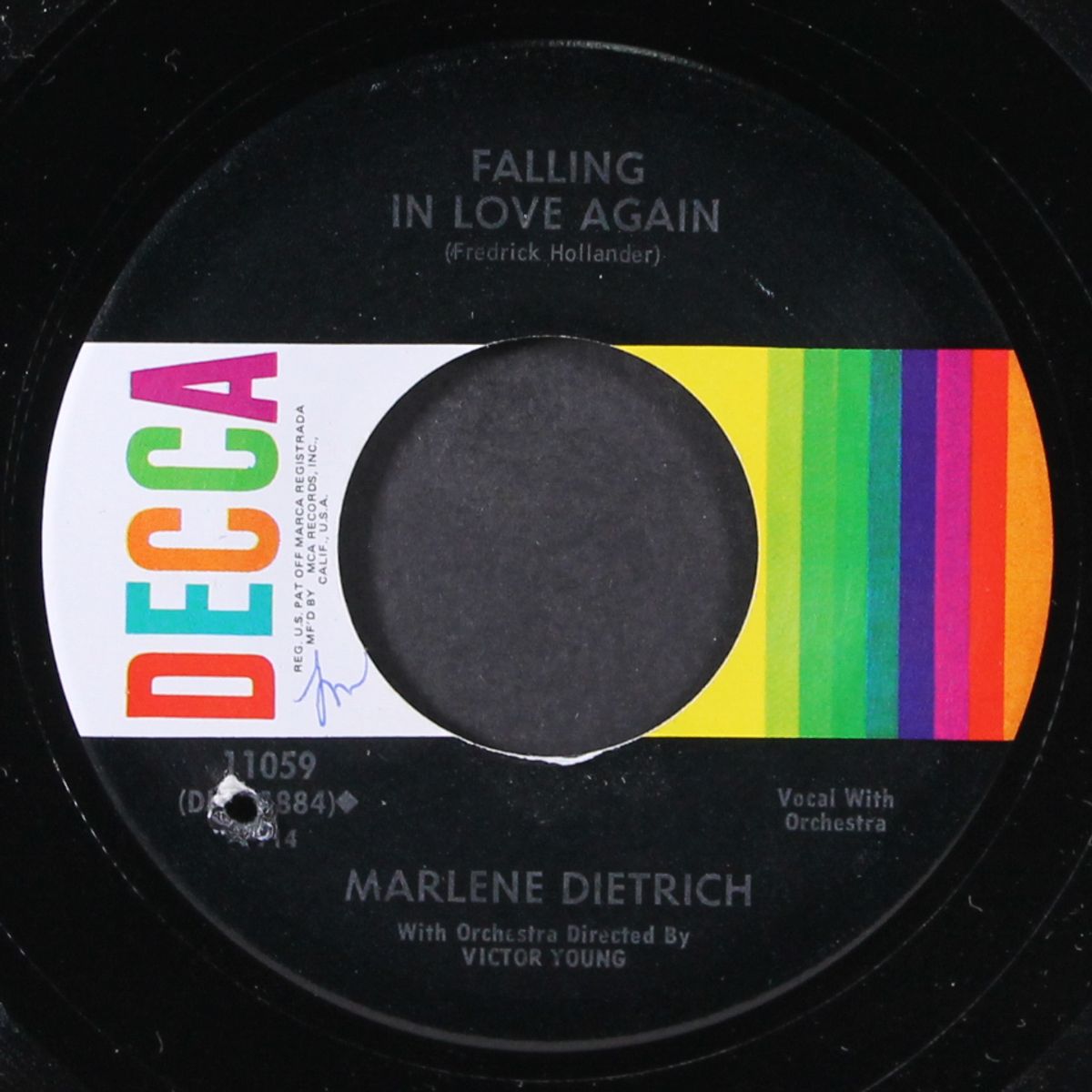 falling in love again / the boys in the backroom by MARLENE DIETRICH