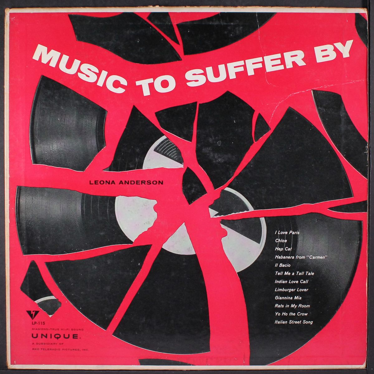 music to suffer by by LEONA ANDERSON