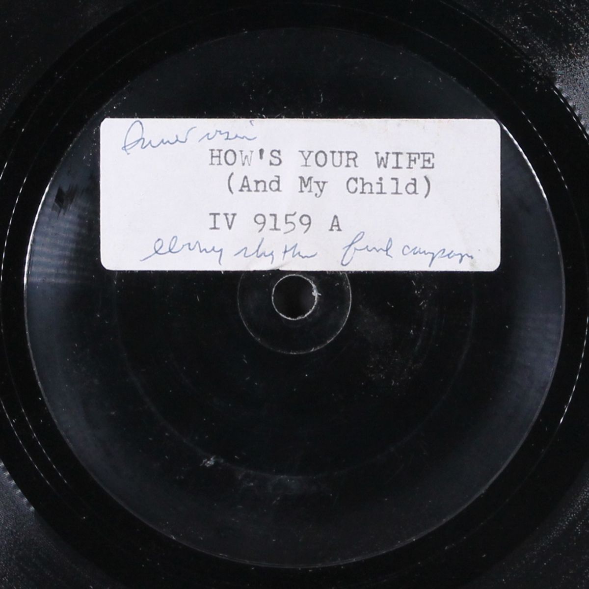 how's your wife / oh baby by EBONY RHYTHM FUNK CAMPAIGN