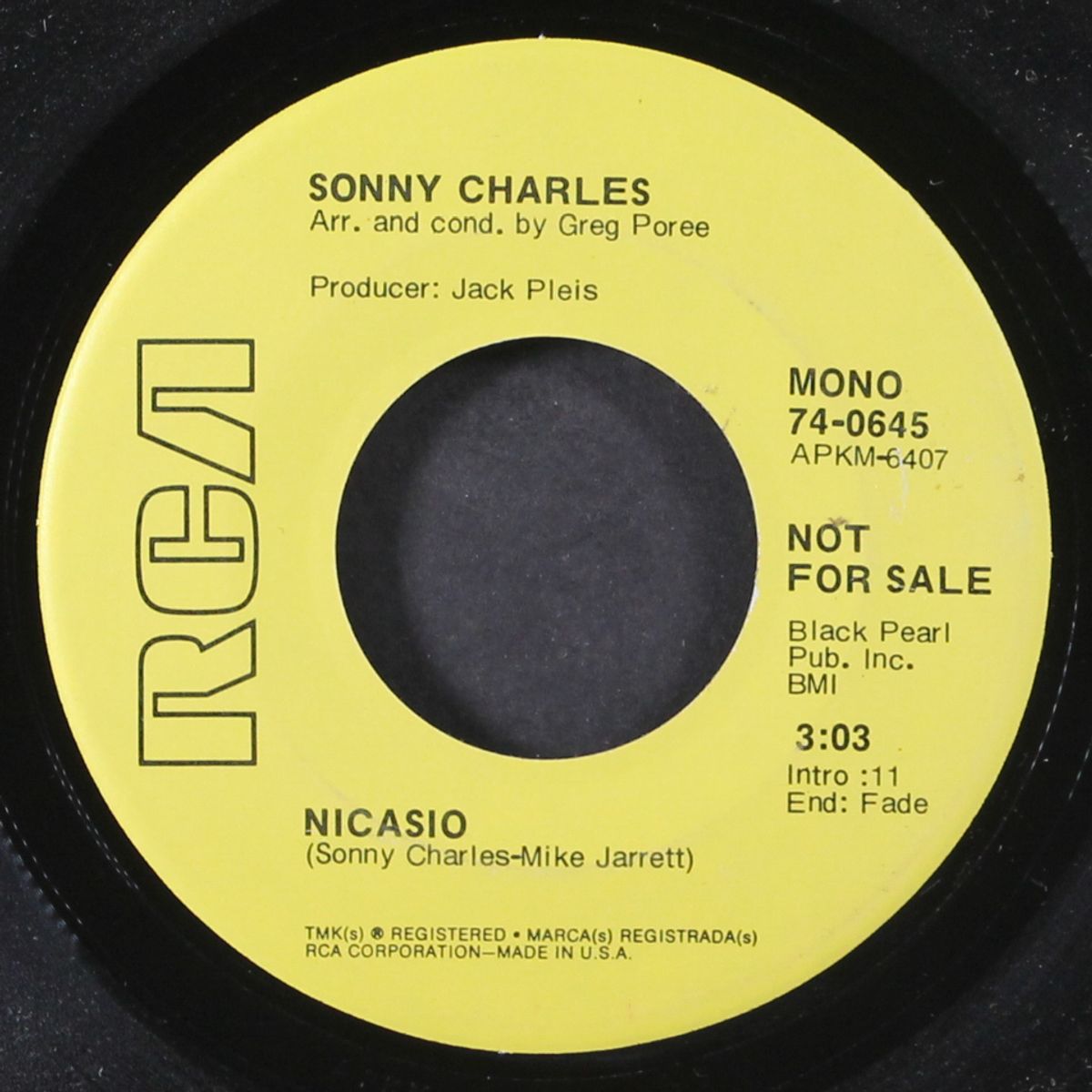 it's alright in the city by SONNY CHARLES