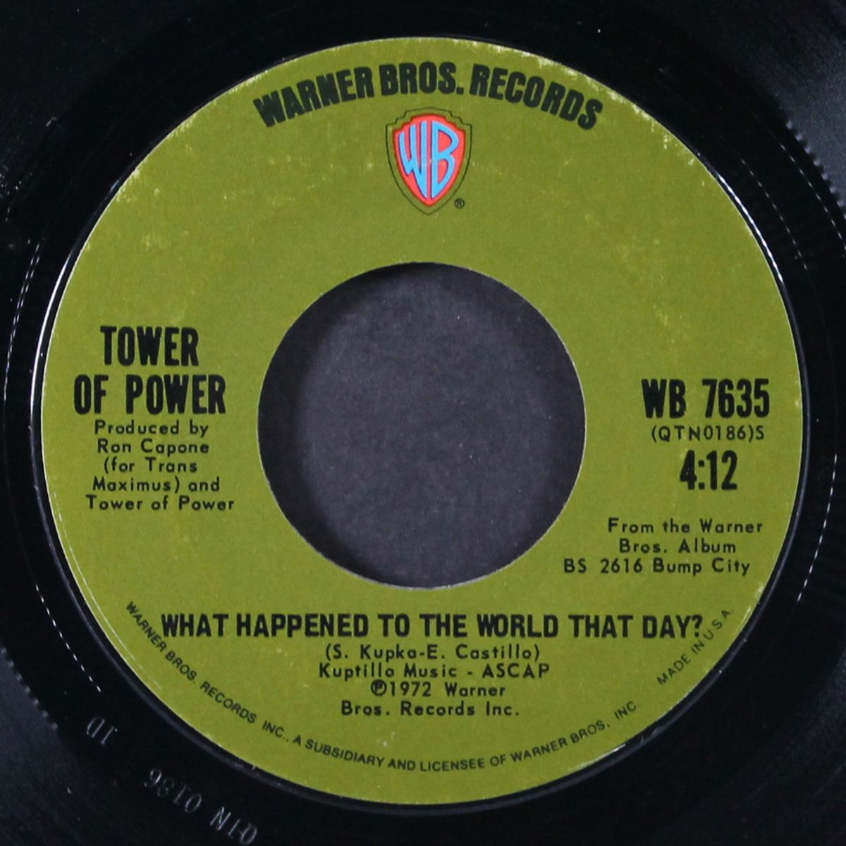 down to the nightclub / what happened to the world that day? by TOWER OF POWER