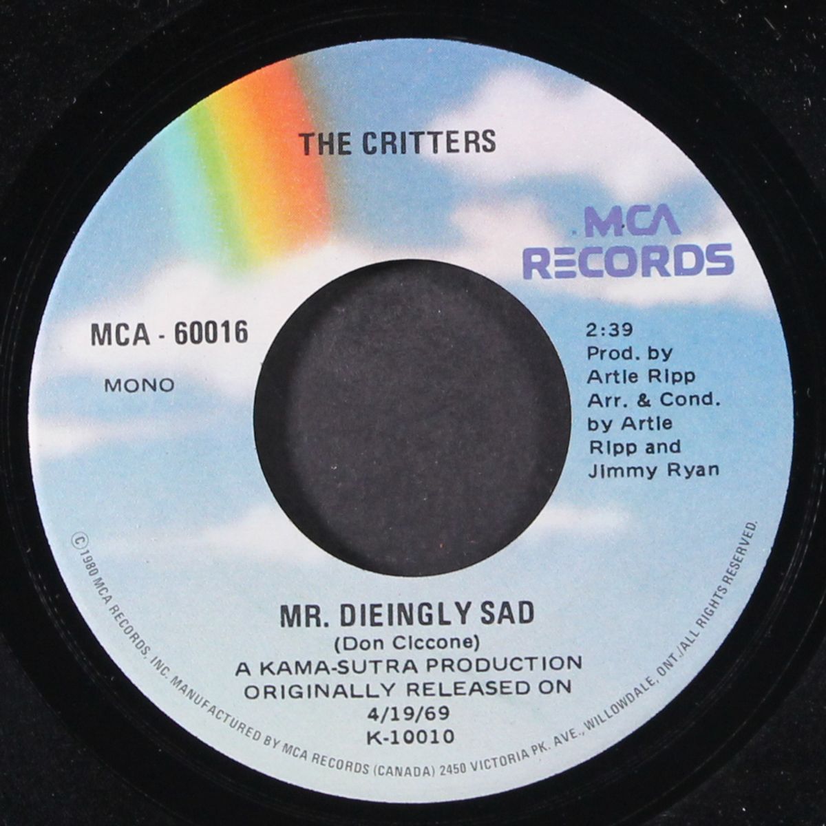 younger girl / mr. dieingly sad by CRITTERS
