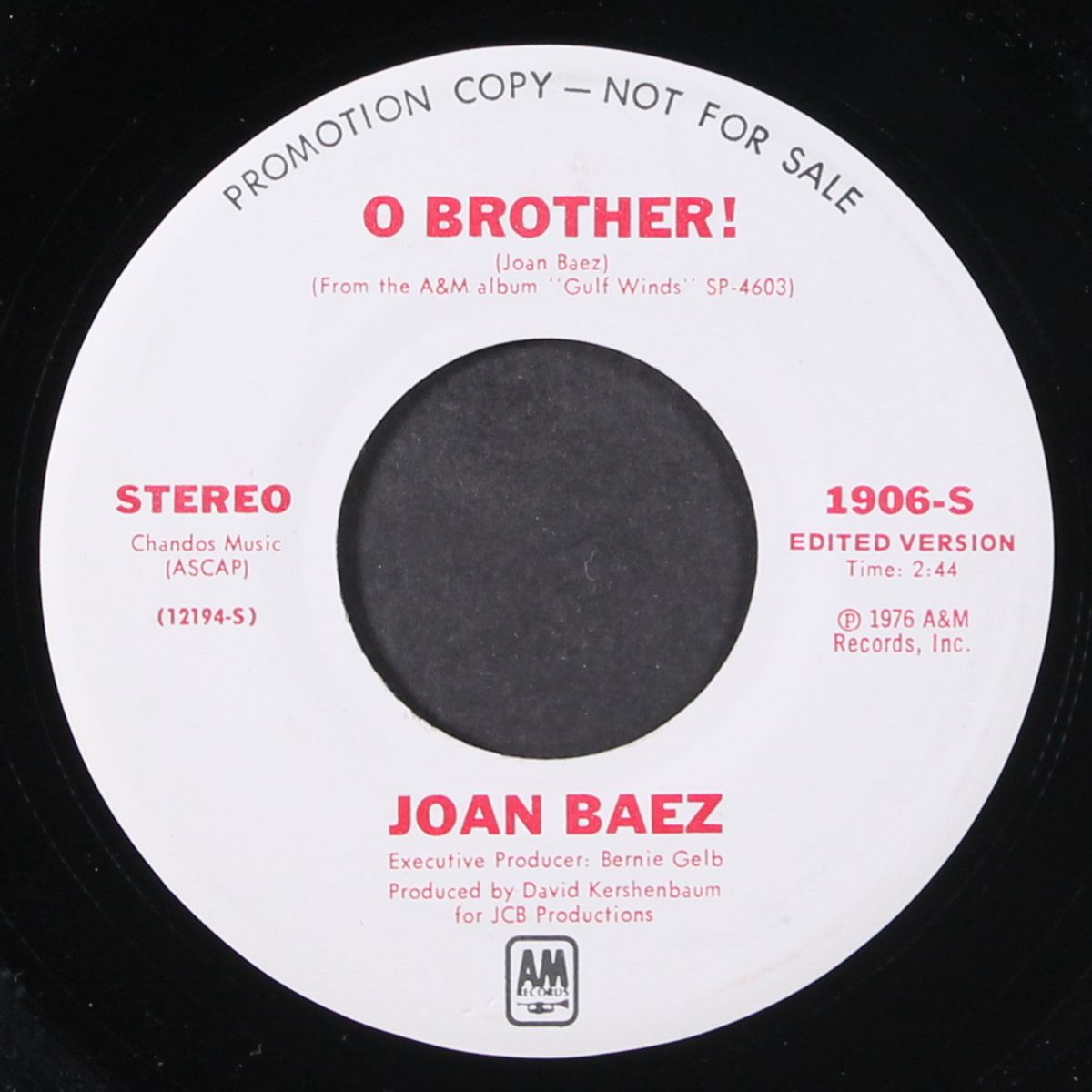 o brother! / mono by JOAN BAEZ