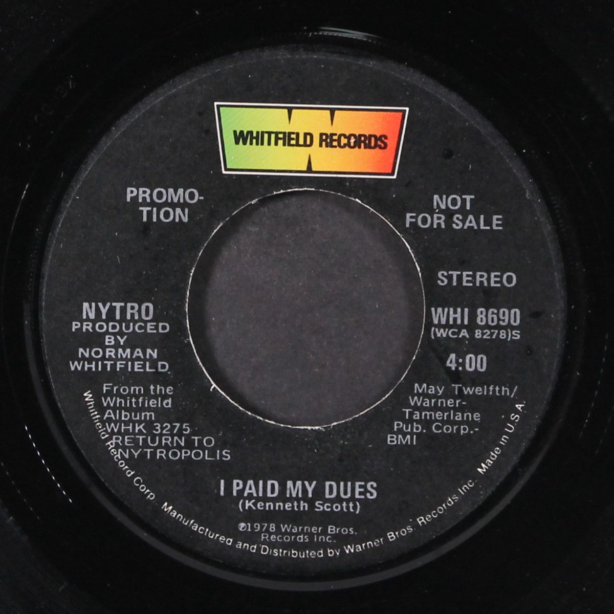i paid my dues / mono by NYTRO