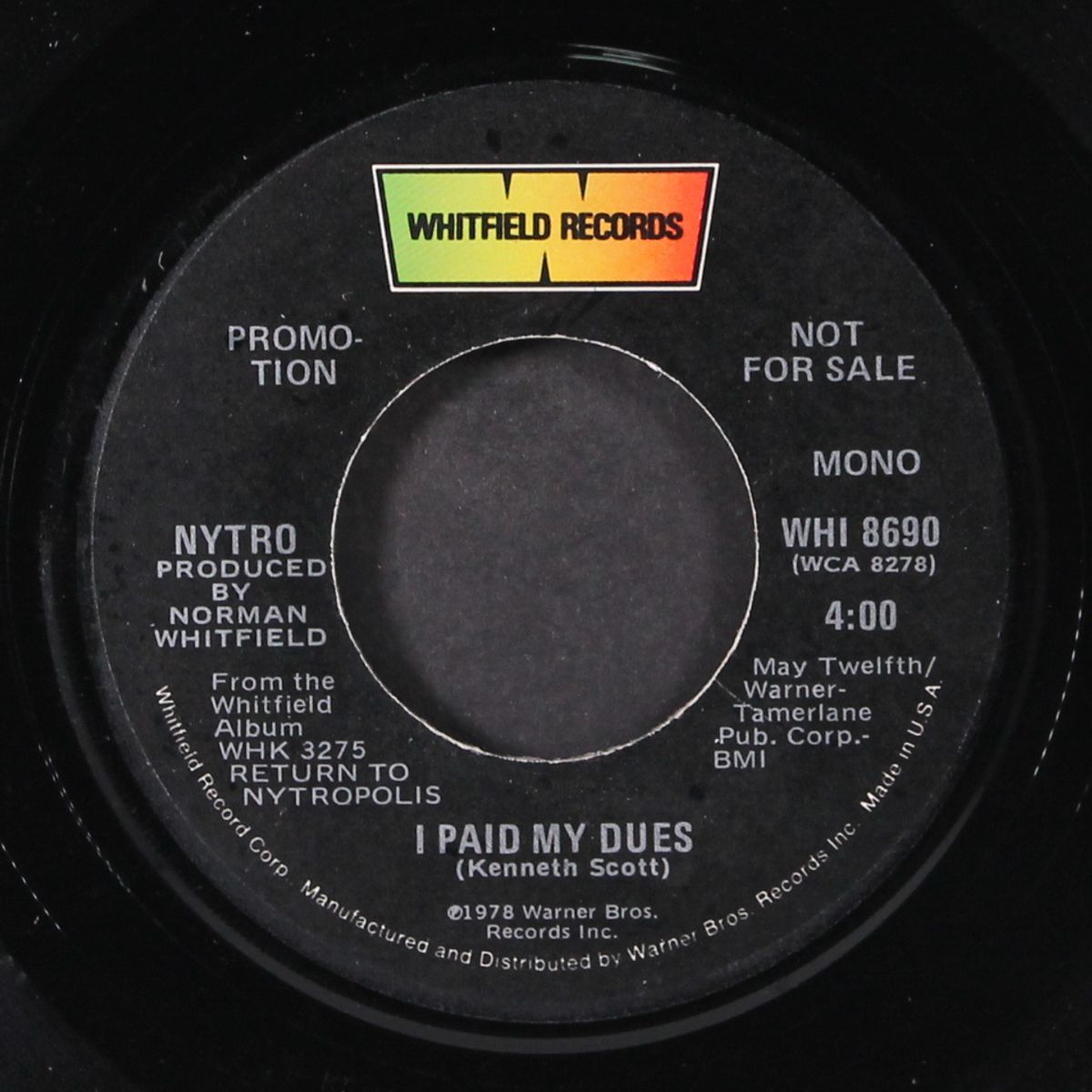 i paid my dues / mono by NYTRO