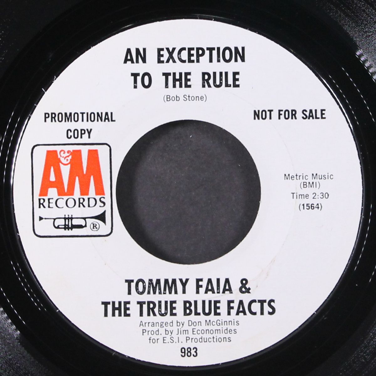 you've got my soul / an exception to the rule by TOMMY FAIA & TRUE BLUE FACTS