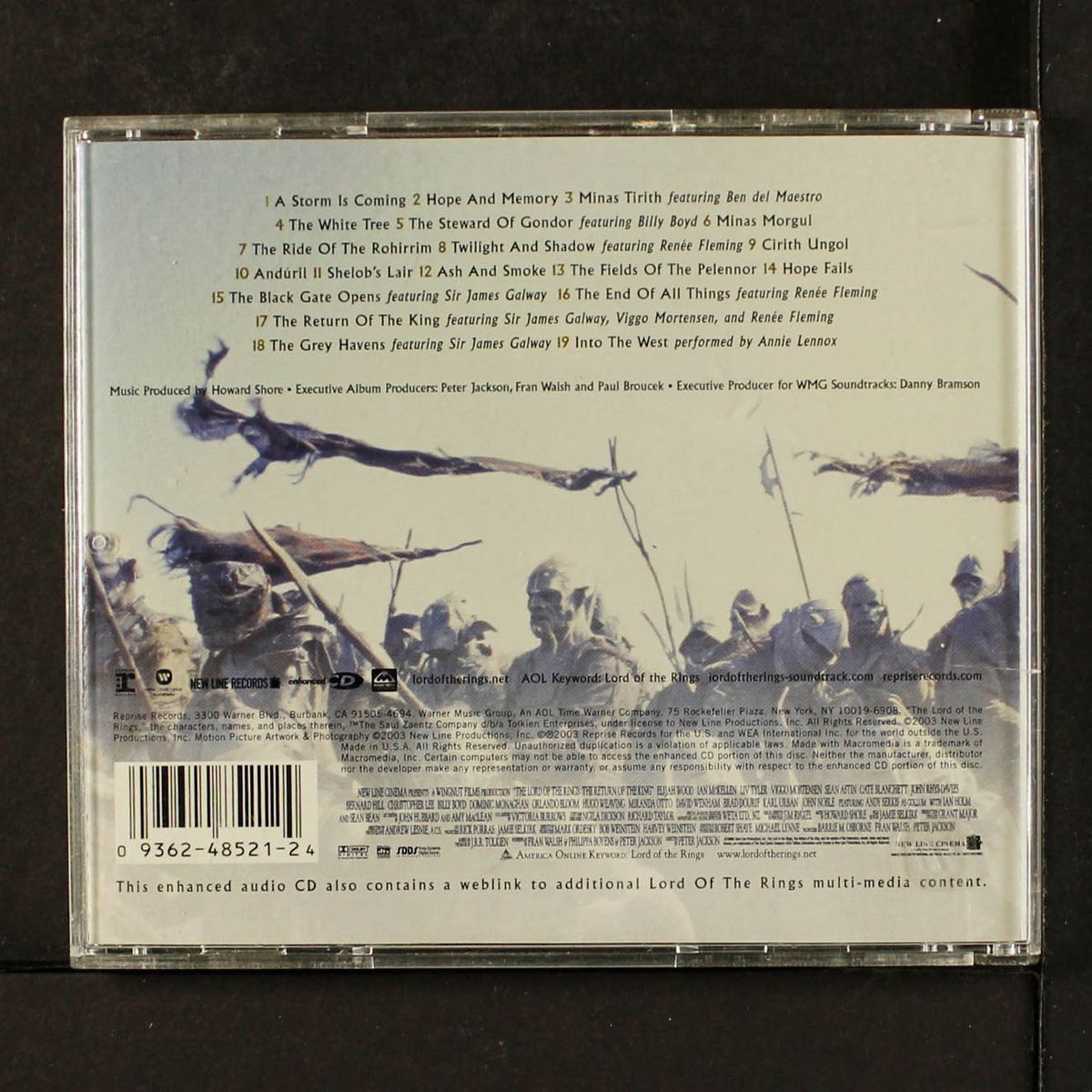 the lord of the rings: the return of the king by HOWARD SHORE