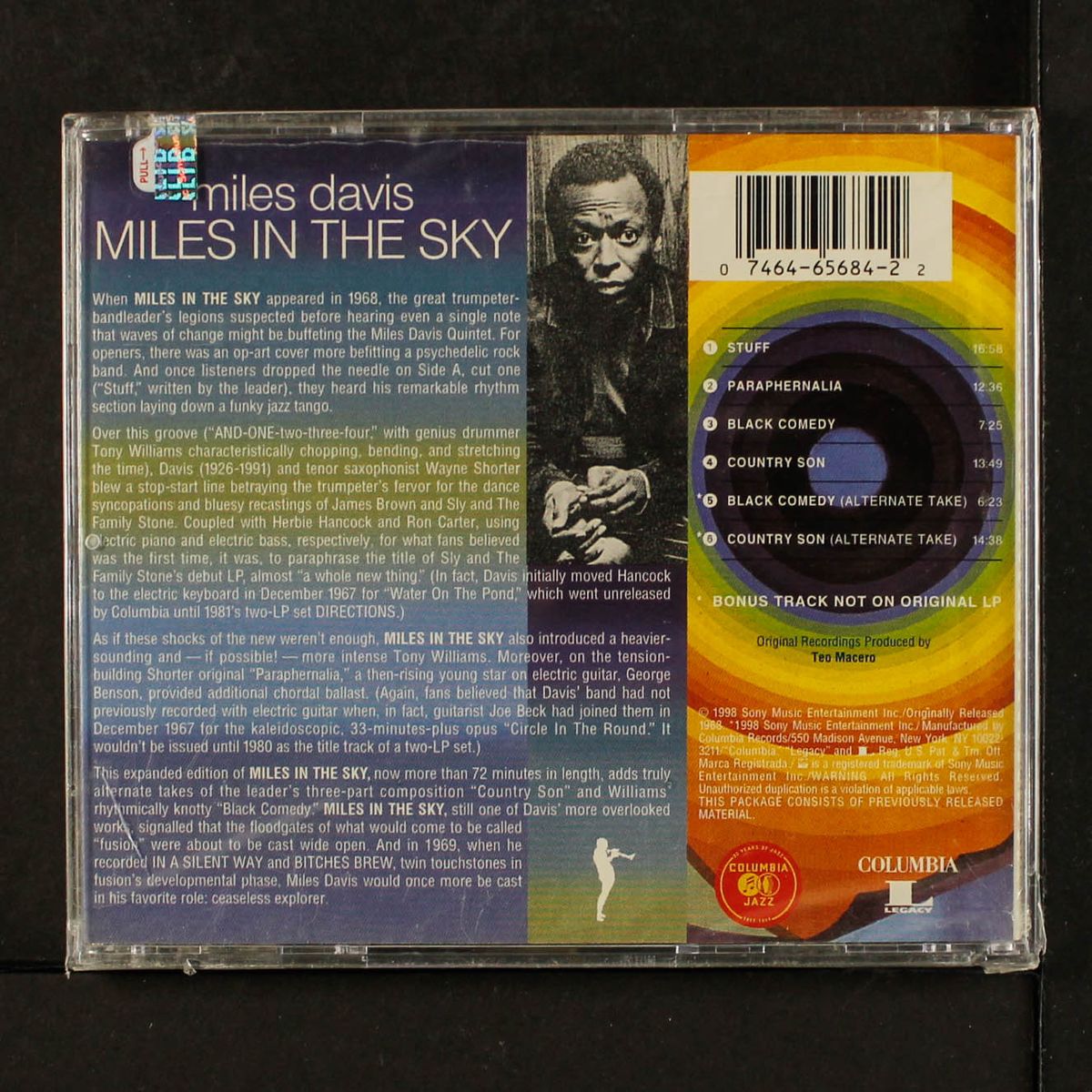 miles in the sky by MILES DAVIS