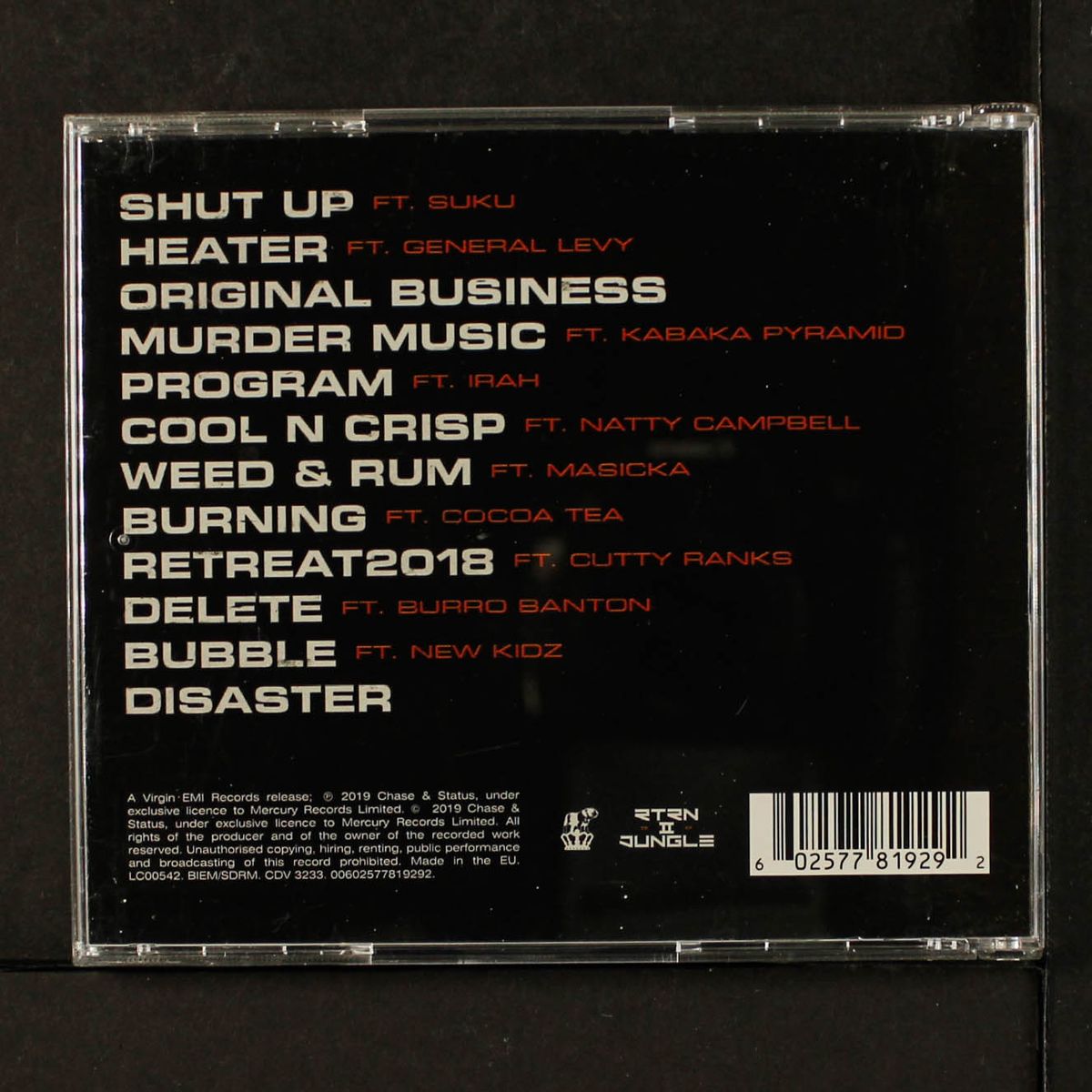 rtrn ii jungle by CHASE & STATUS