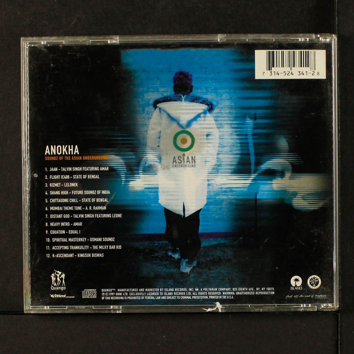 anokha - soundz of the asian underground by TALVIN SINGH
