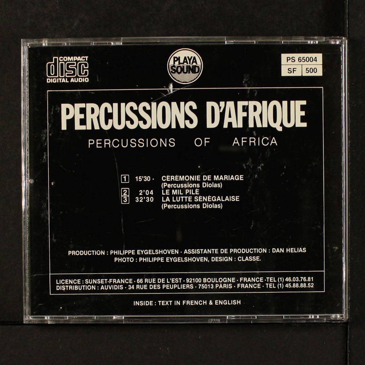 percussions d'afrique (percussions of africa) by VARIOUS