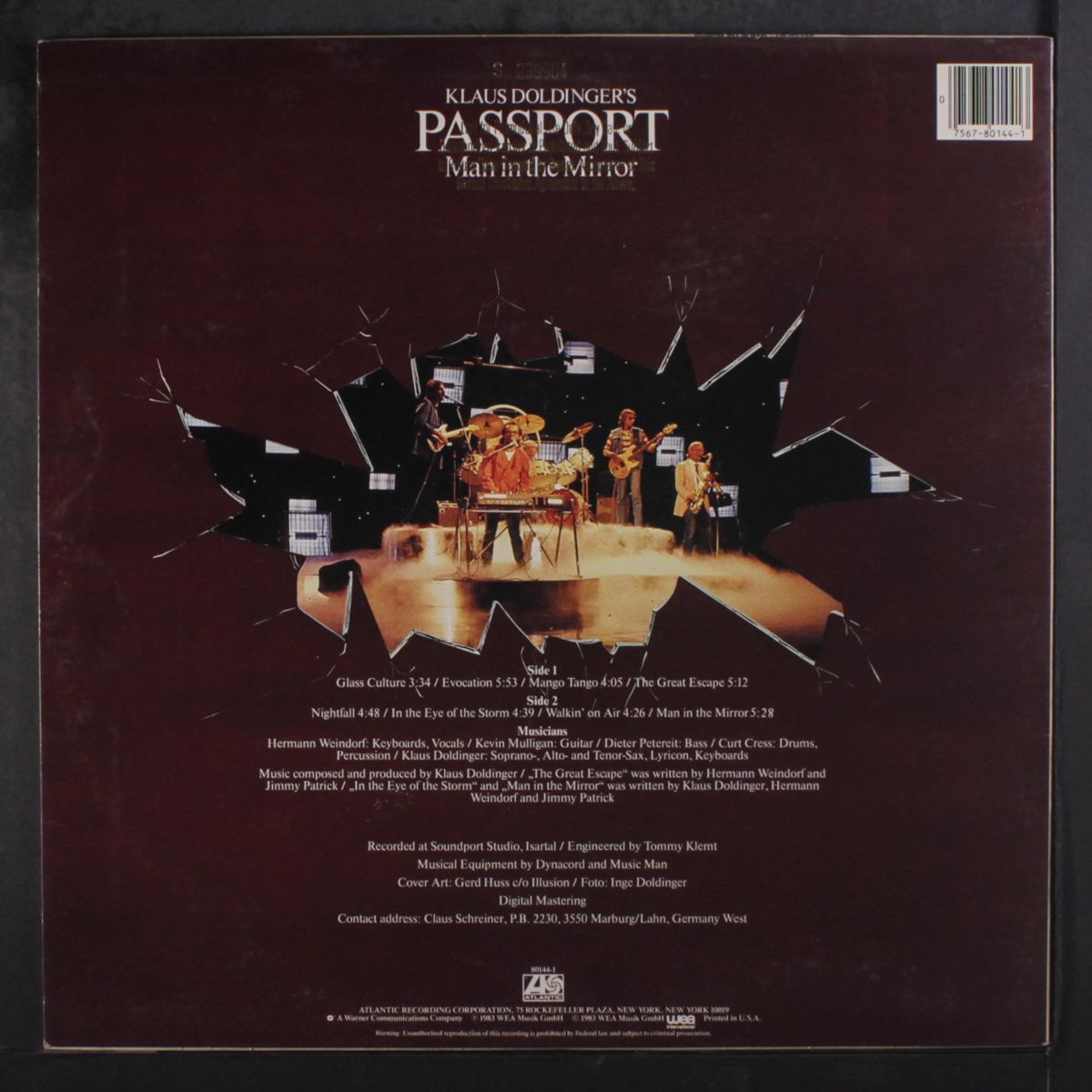 man in the mirror by PASSPORT