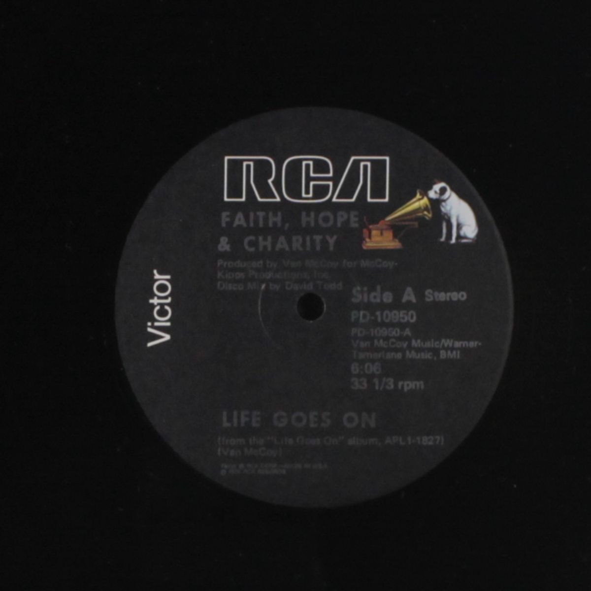 life goes on / you're my peace of mind by FAITH HOPE & CHARITY