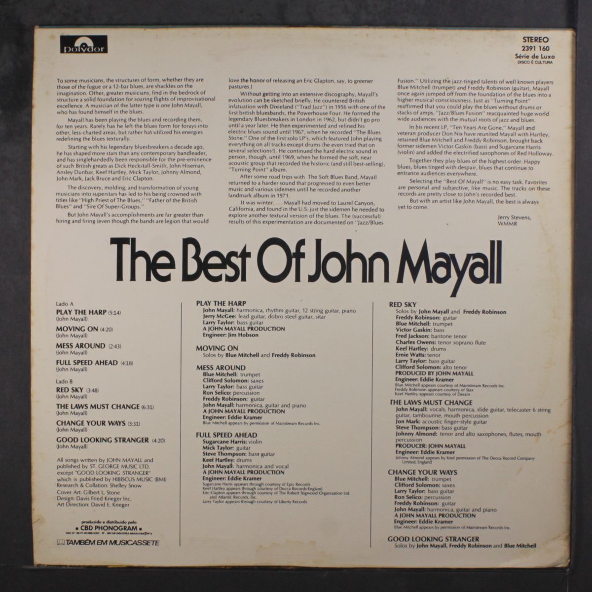 best of by JOHN MAYALL