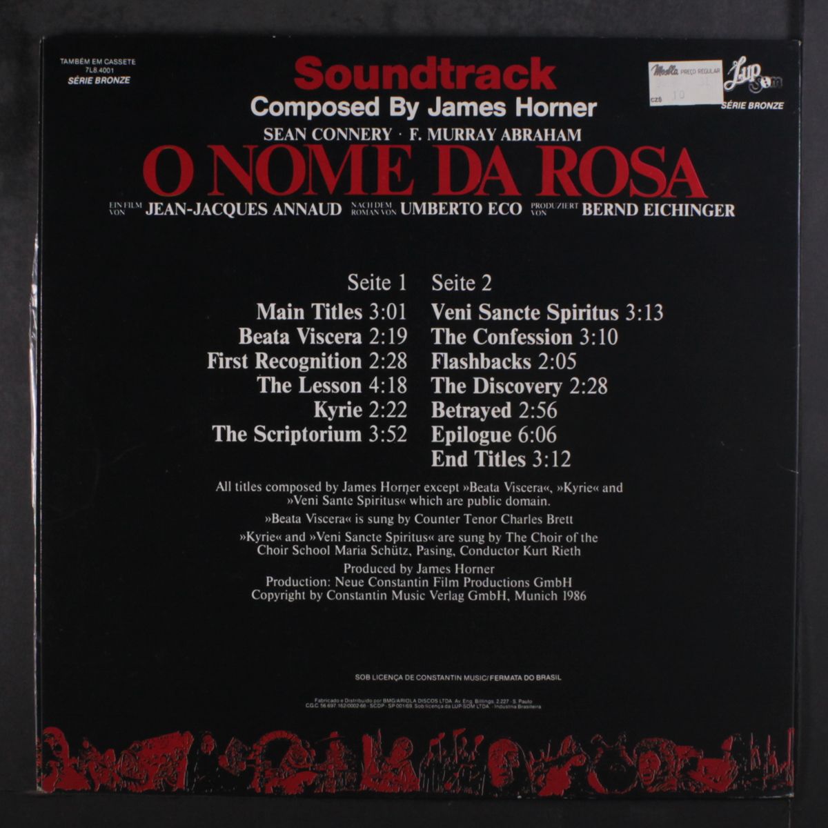o nome da rosa by SOUNDTRACK