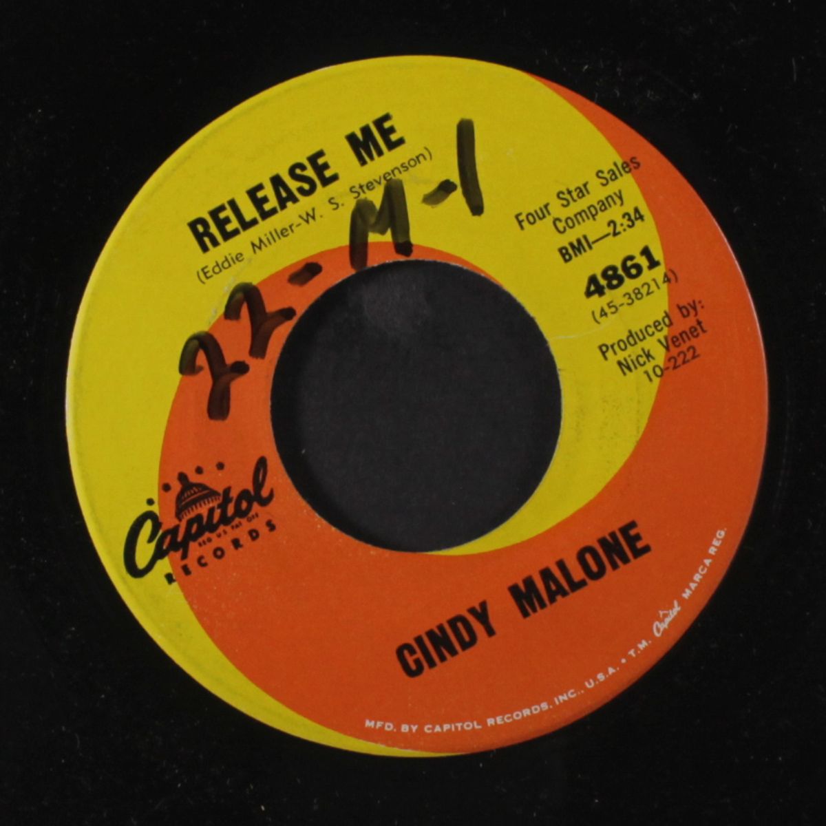 little by little / release me by CINDY MALONE