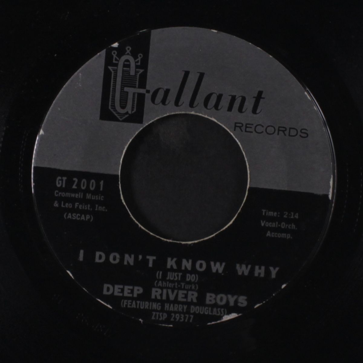 timber's gotta roll / i don't know why by DEEP RIVER BOYS