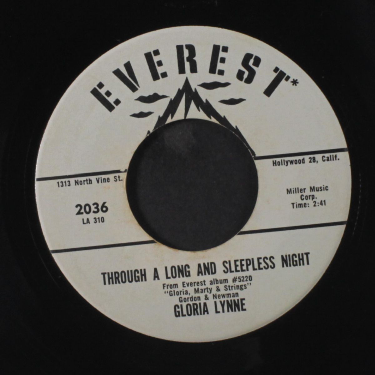 i wish you love / through a long and sleepless night by GLORIA LYNNE