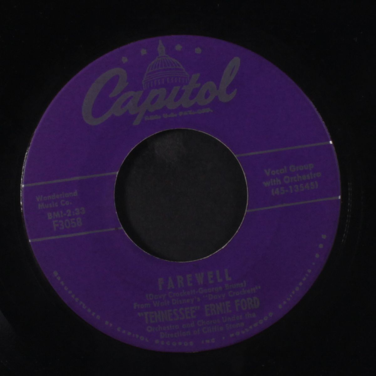ballad of davy crockett / farewell by TENNESSEE ERNIE FORD