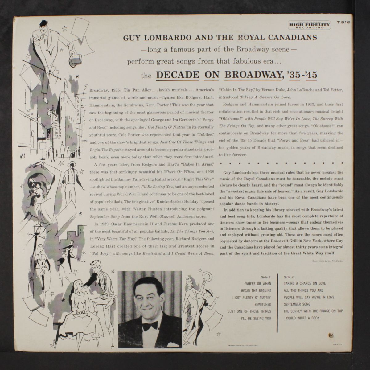 decade on broadway '35-'45 by GUY LOMBARDO