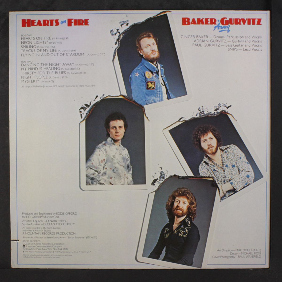hearts on fire by BAKER GURVITZ ARMY