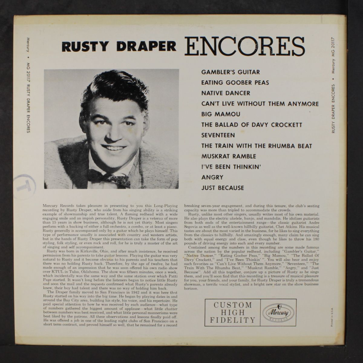 encores by RUSTY DRAPER