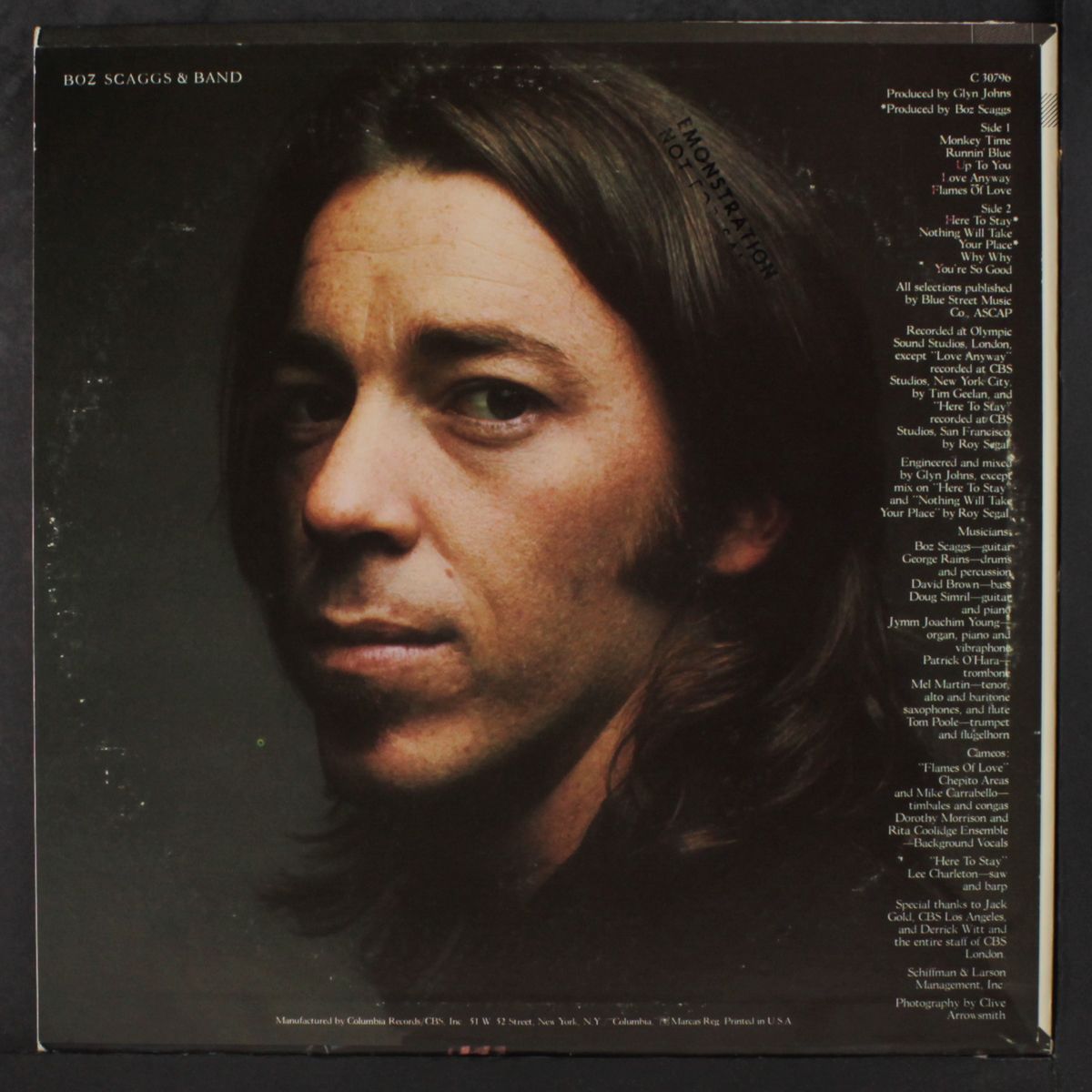 boz scaggs & band by BOZ SCAGGS