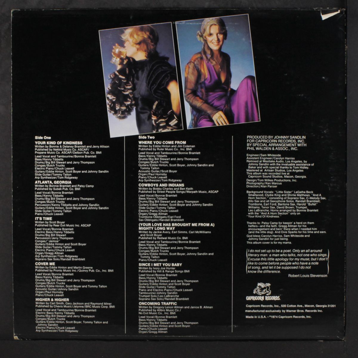 it's time by BONNIE BRAMLETT