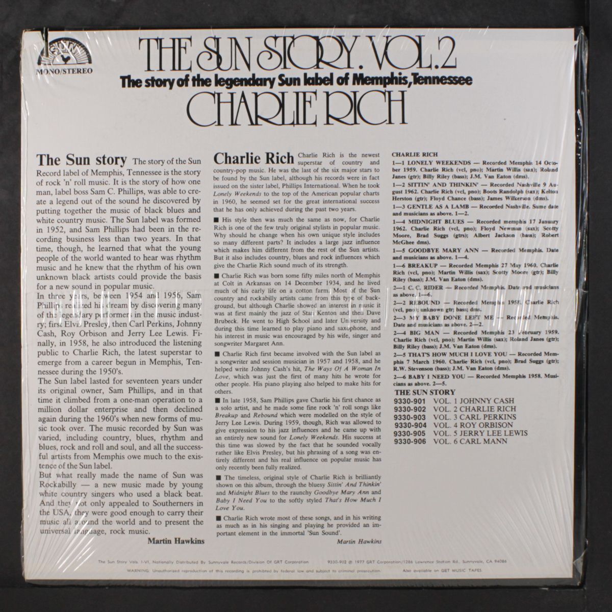 the sun story, vol 2 by CHARLIE RICH