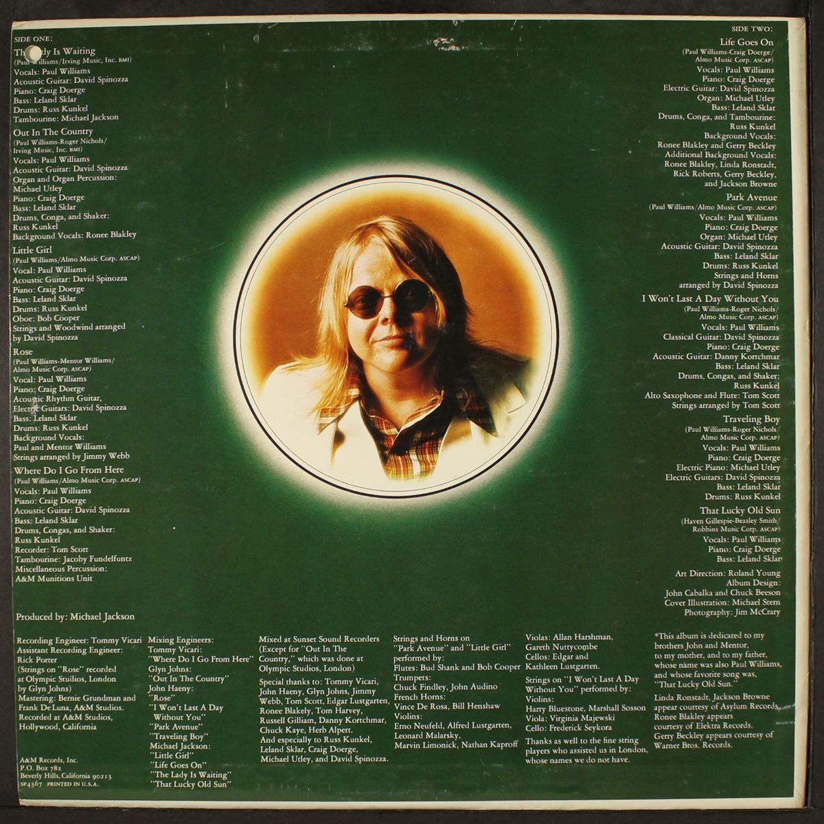 life goes on by PAUL WILLIAMS
