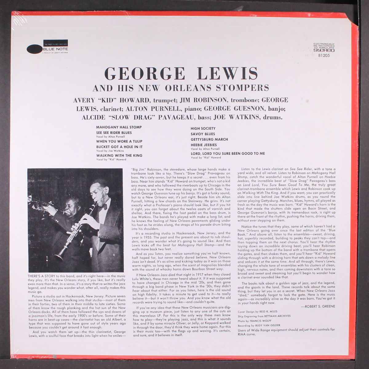 and his new orleans stompers, vol. 1 by GEORGE LEWIS