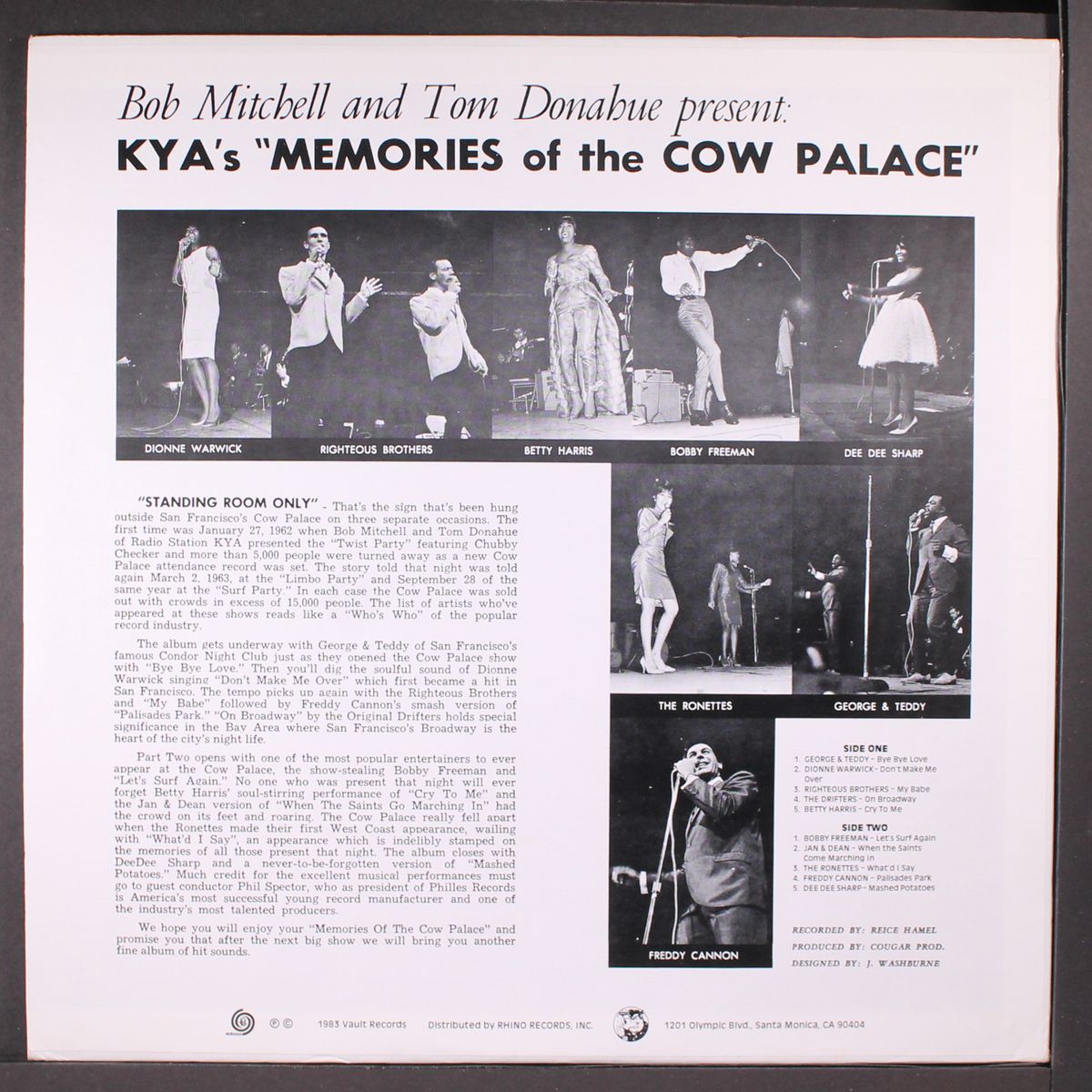 memories of the cow palace by VARIOUS