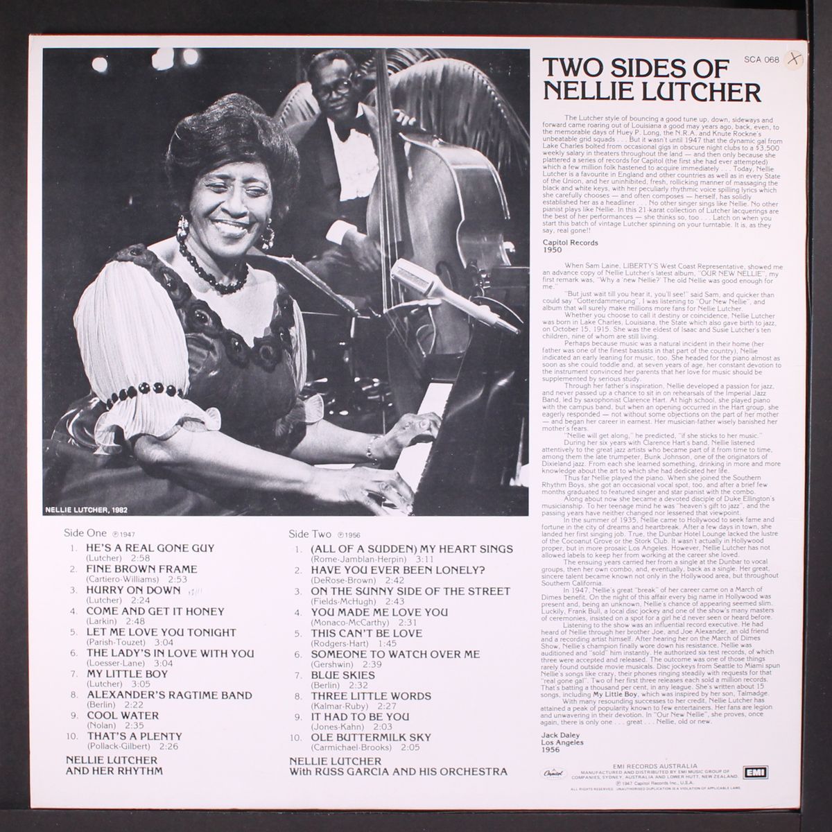 two sides of by NELLIE LUTCHER