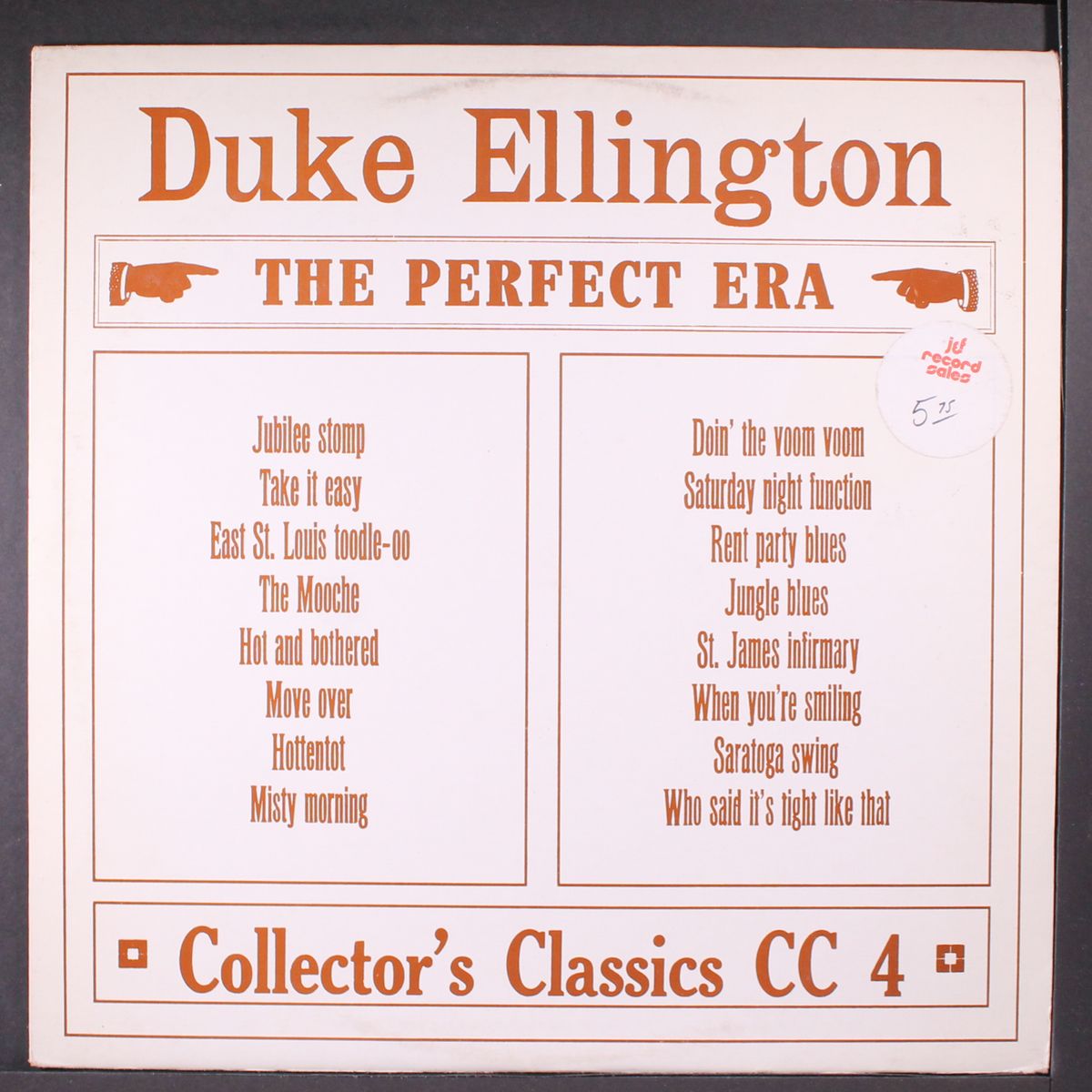 the perfect era by DUKE ELLINGTON