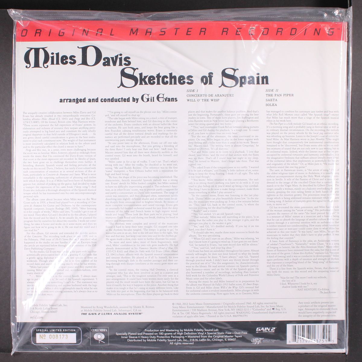 sketches of spain by MILES DAVIS