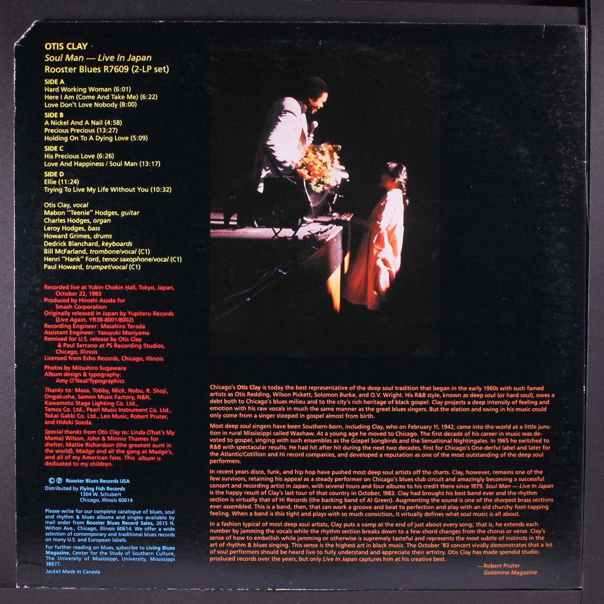 soul man - live in japan by OTIS CLAY