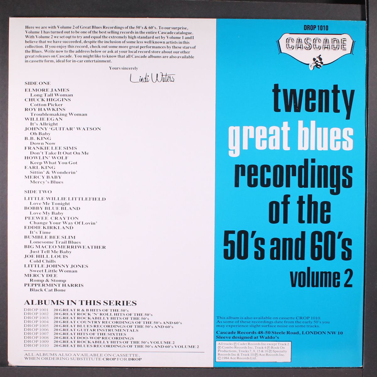20 great blues, vol. 2 by VARIOUS