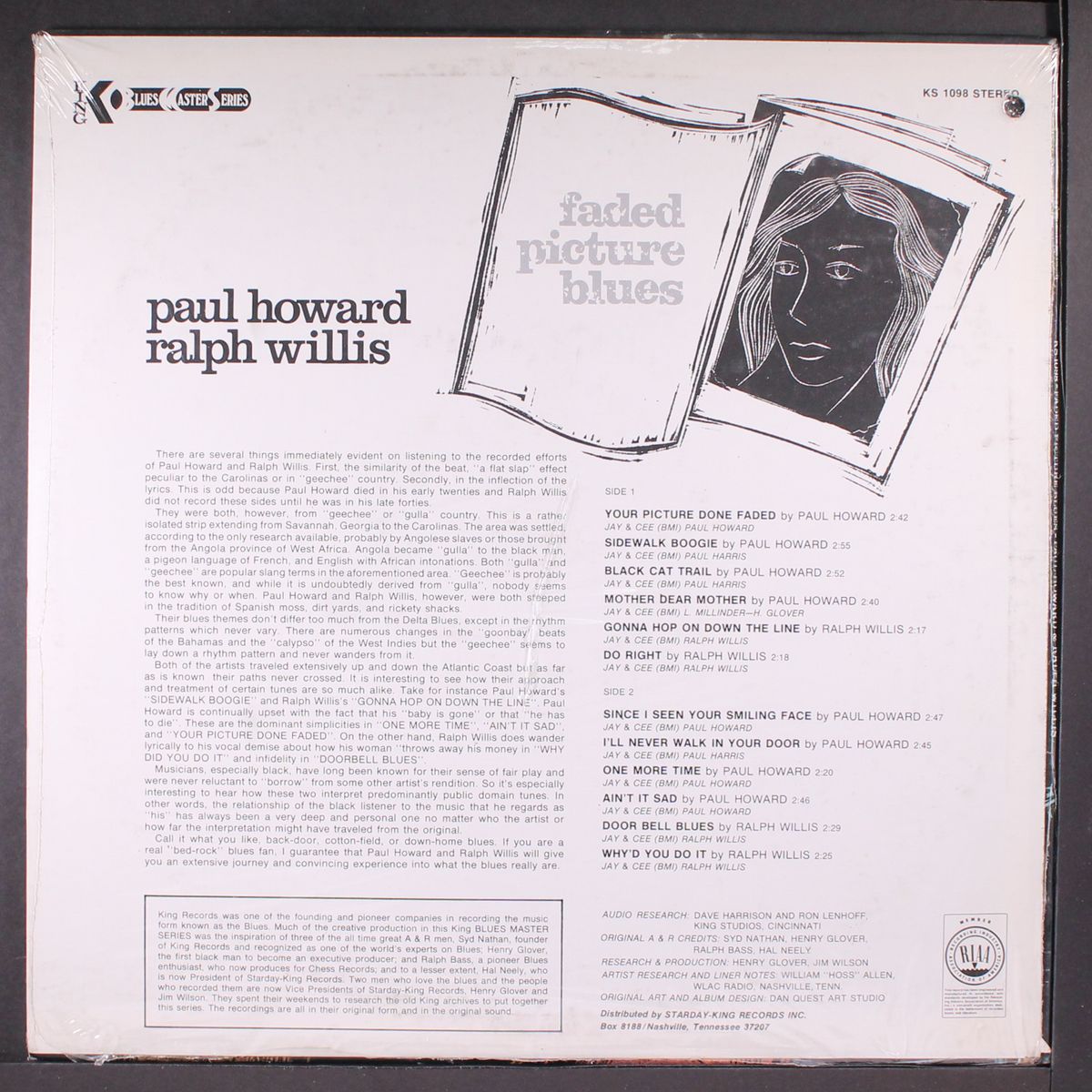 faded picture blues by PAUL HOWARD / RALPH WILLIS