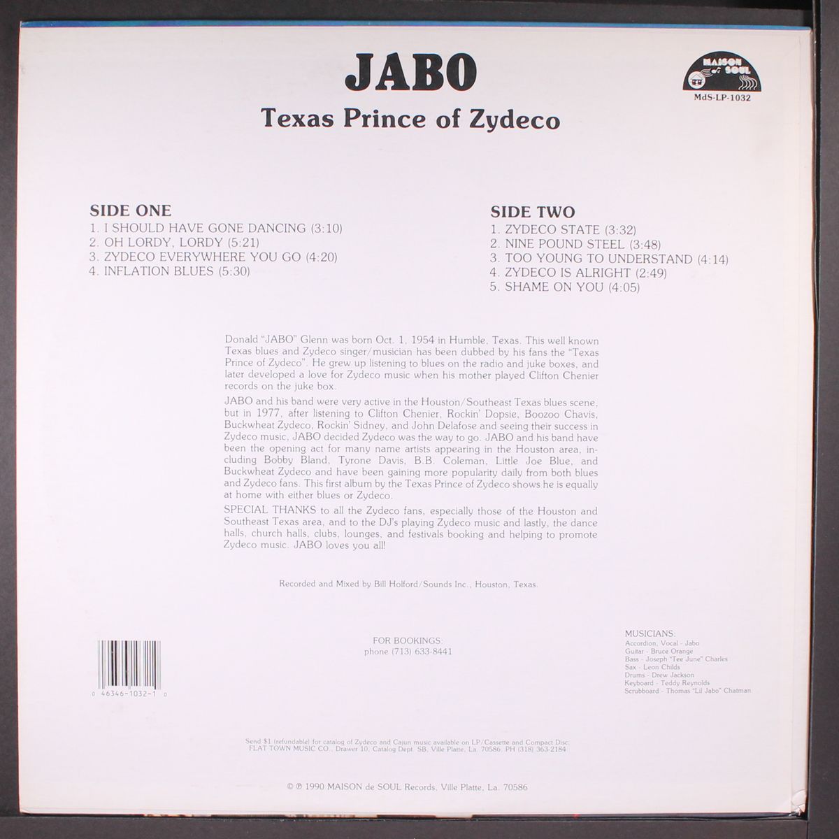 texas prince of zydeco by JABO