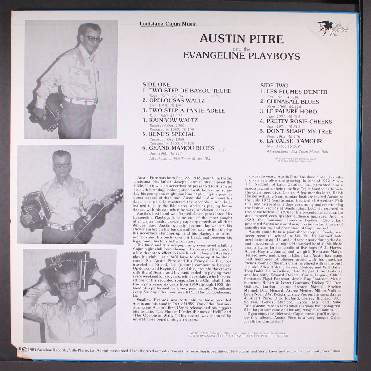 austin pitre and the evangeline playboys by AUSTIN PITRE