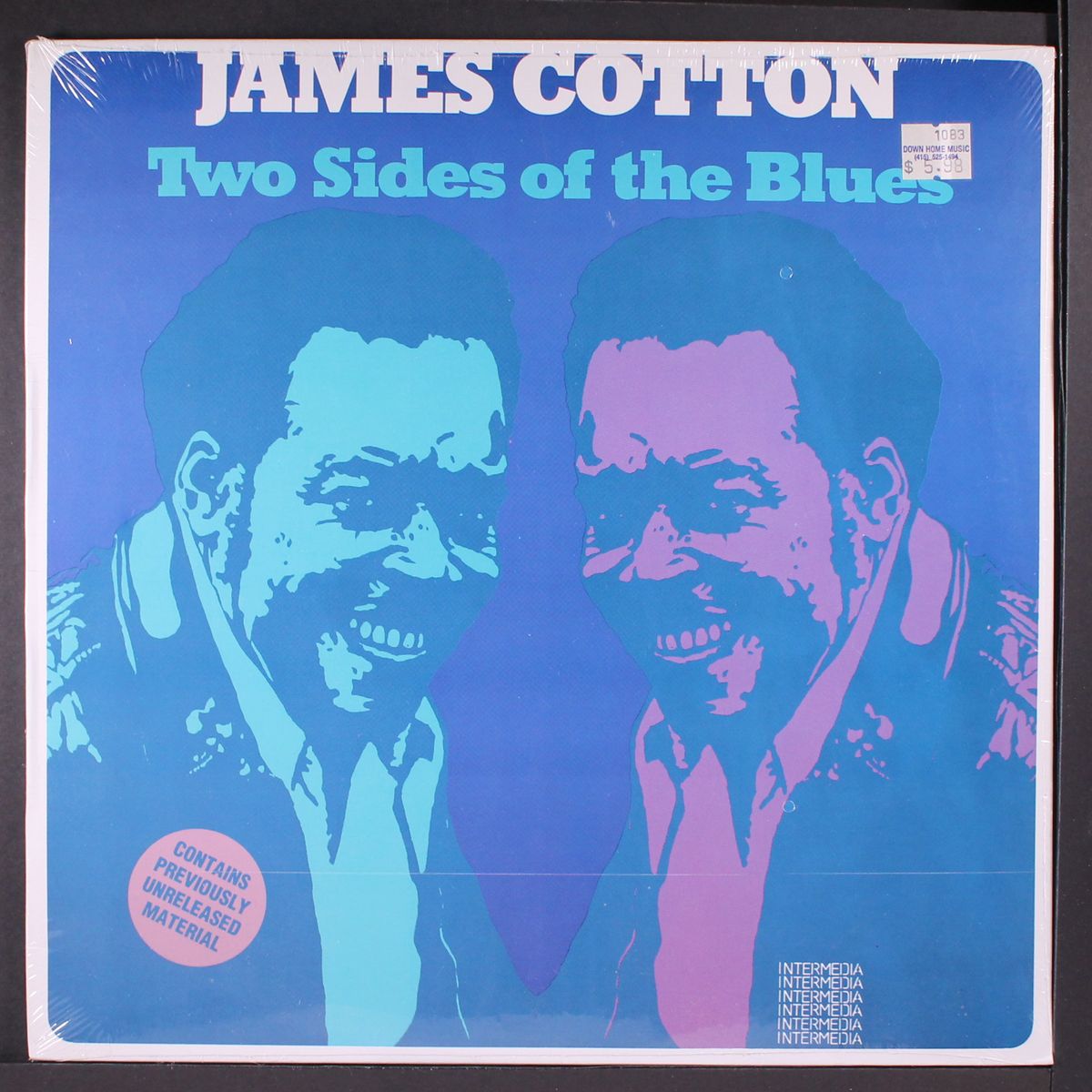 two sides of the blues by JAMES COTTON