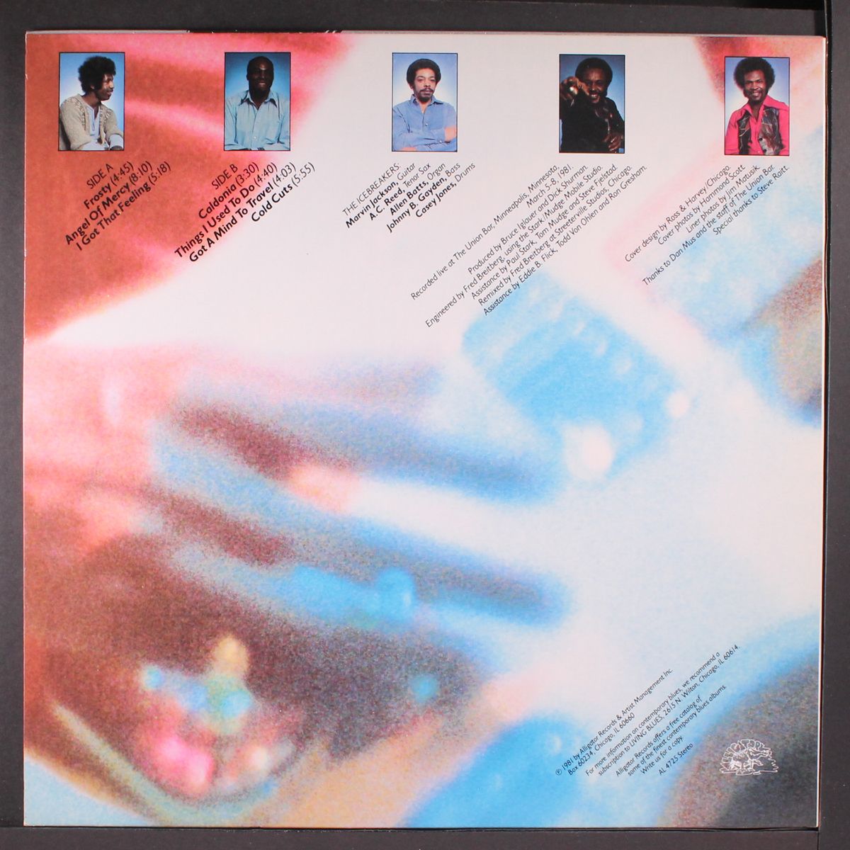 frozen alive! by ALBERT COLLINS