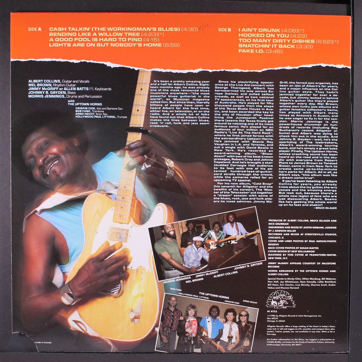 cold snap by ALBERT COLLINS