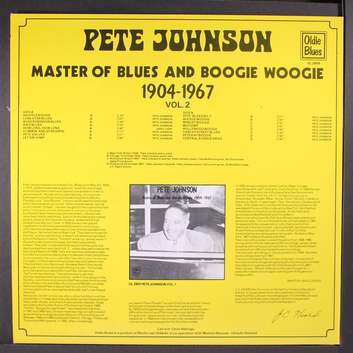 master of blues and boogie, vol. 2 by PETE JOHNSON