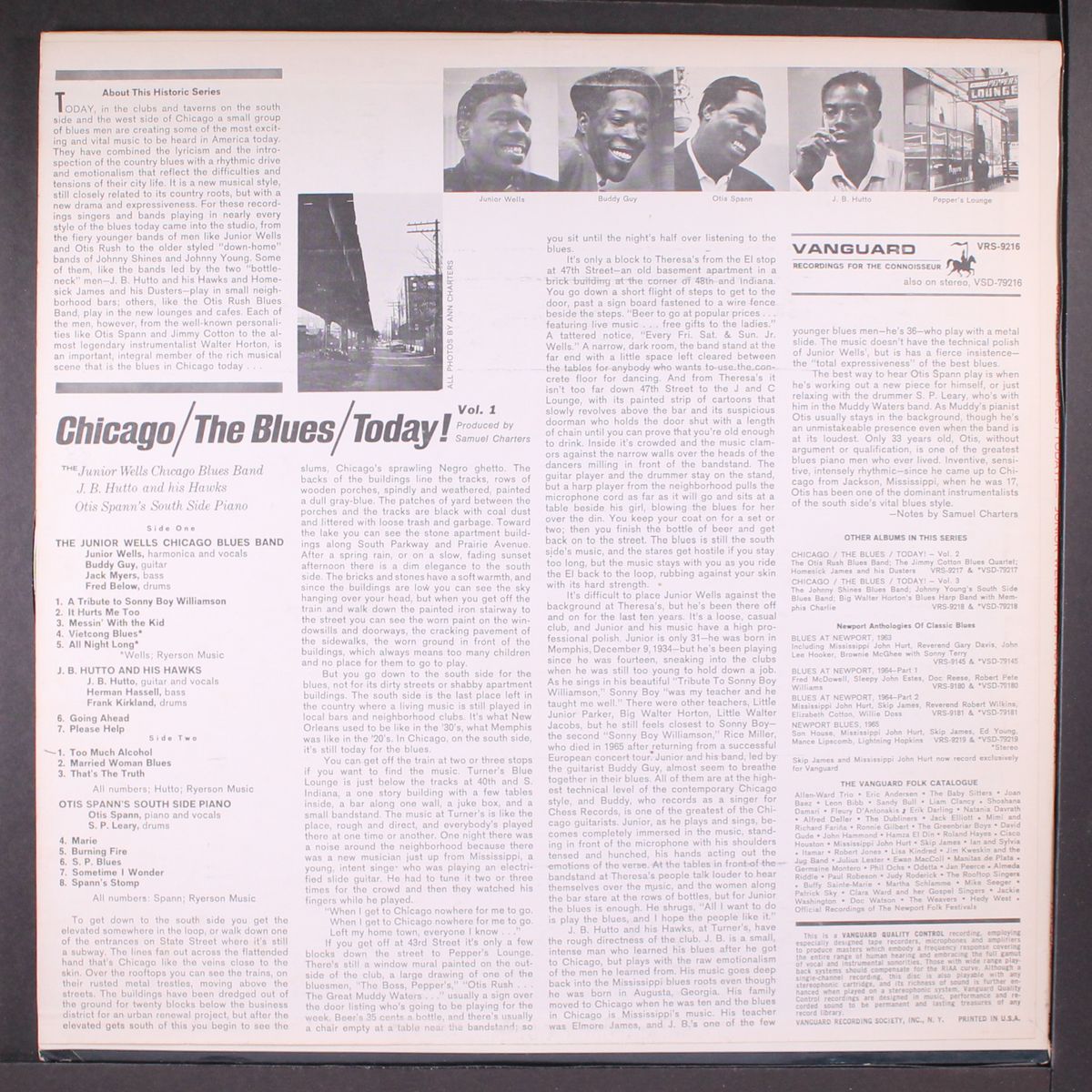chicago/the blues/today!, vol. 1 by VARIOUS