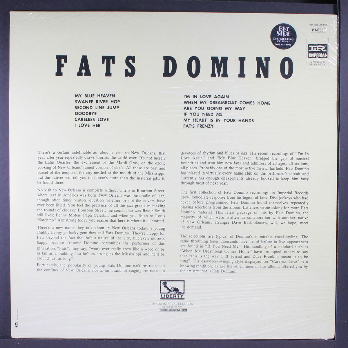 rock and rollin' by FATS DOMINO