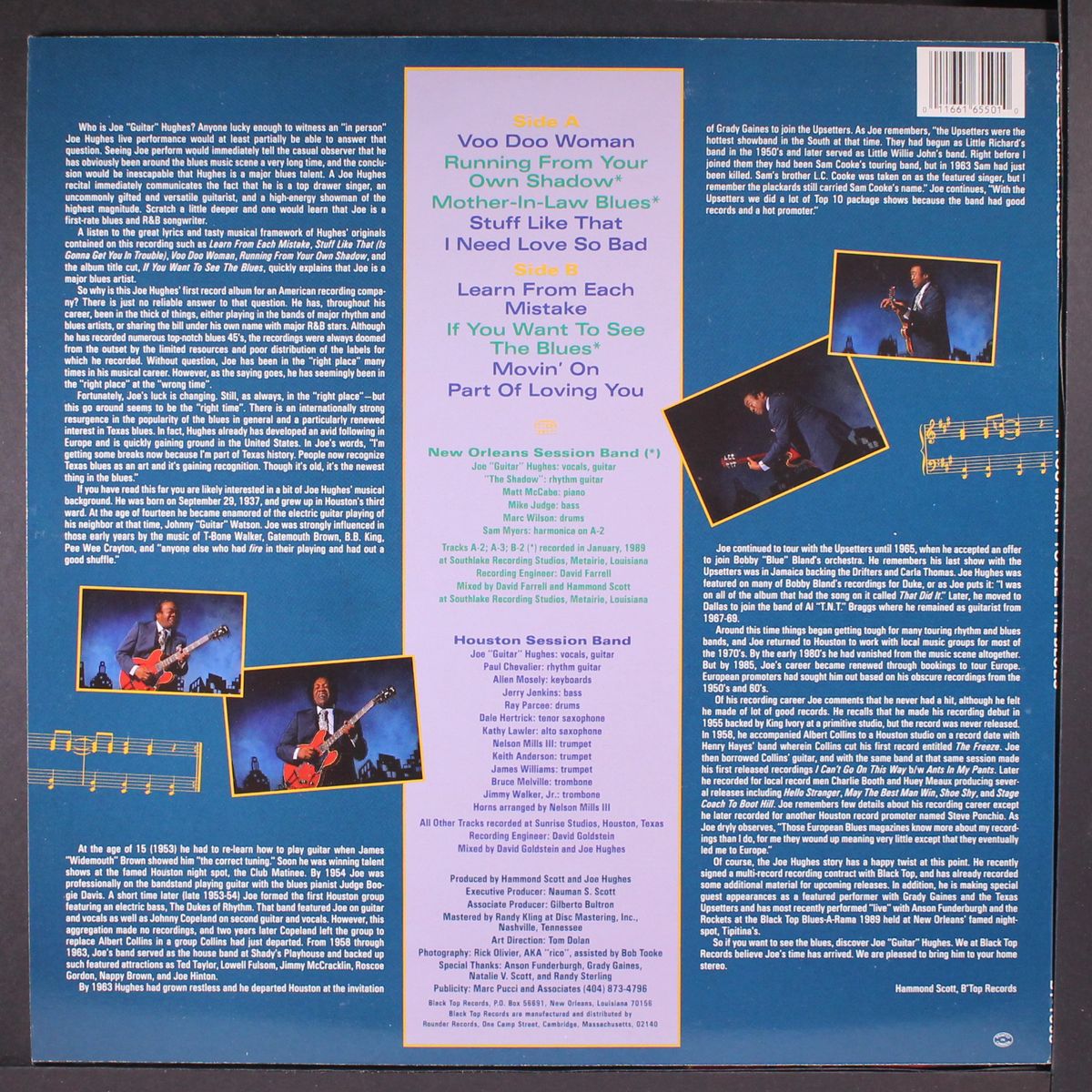 if you want to see the blues by JOE 'GUITAR' HUGHES