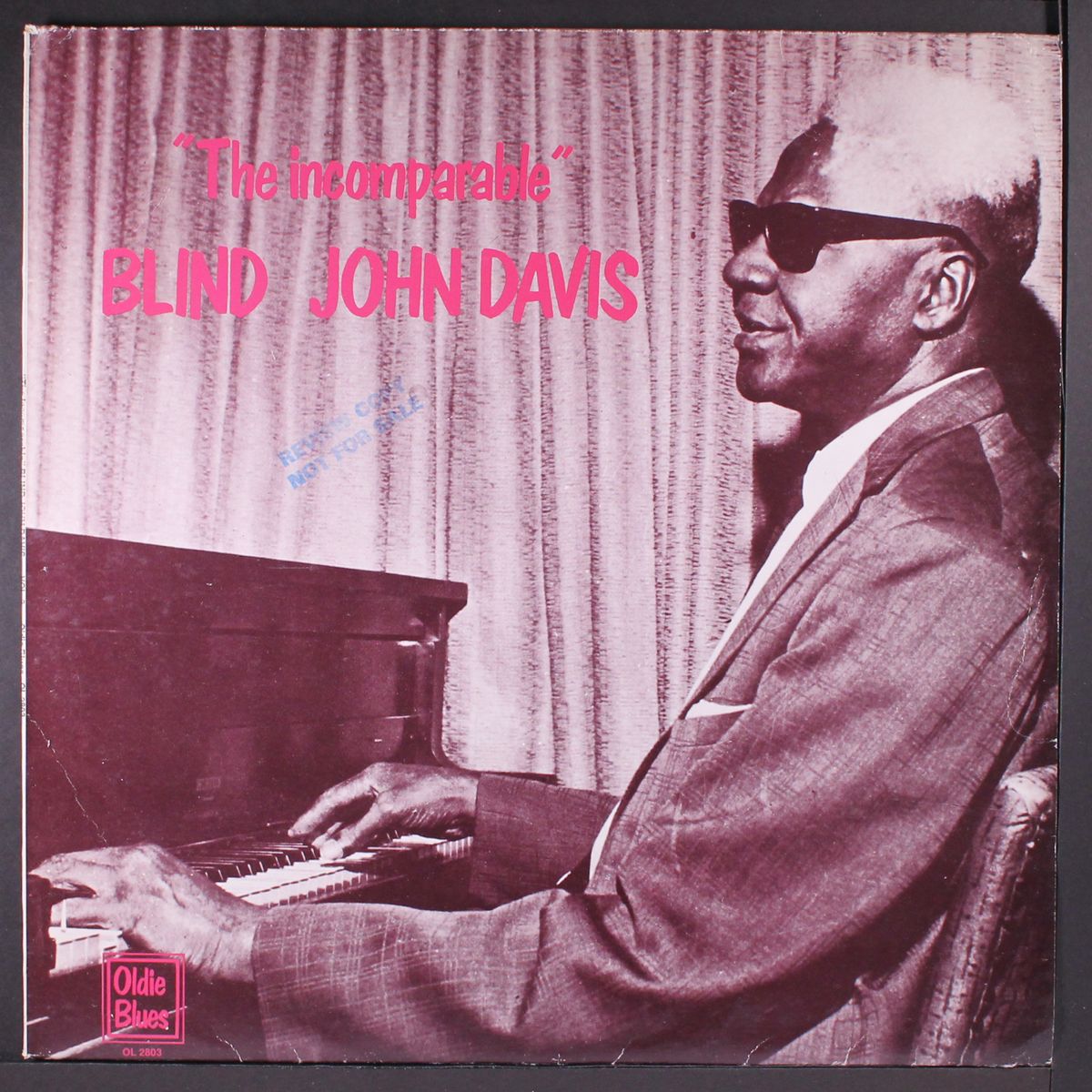 the incomparable by BLIND JOHN DAVIS