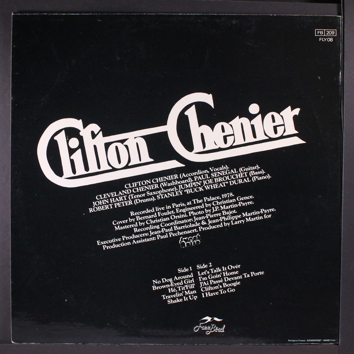 on tour by CLIFTON CHENIER